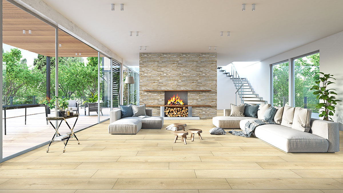 Lanston Oak Waterproof Hybrid Rigid Core Flooring
