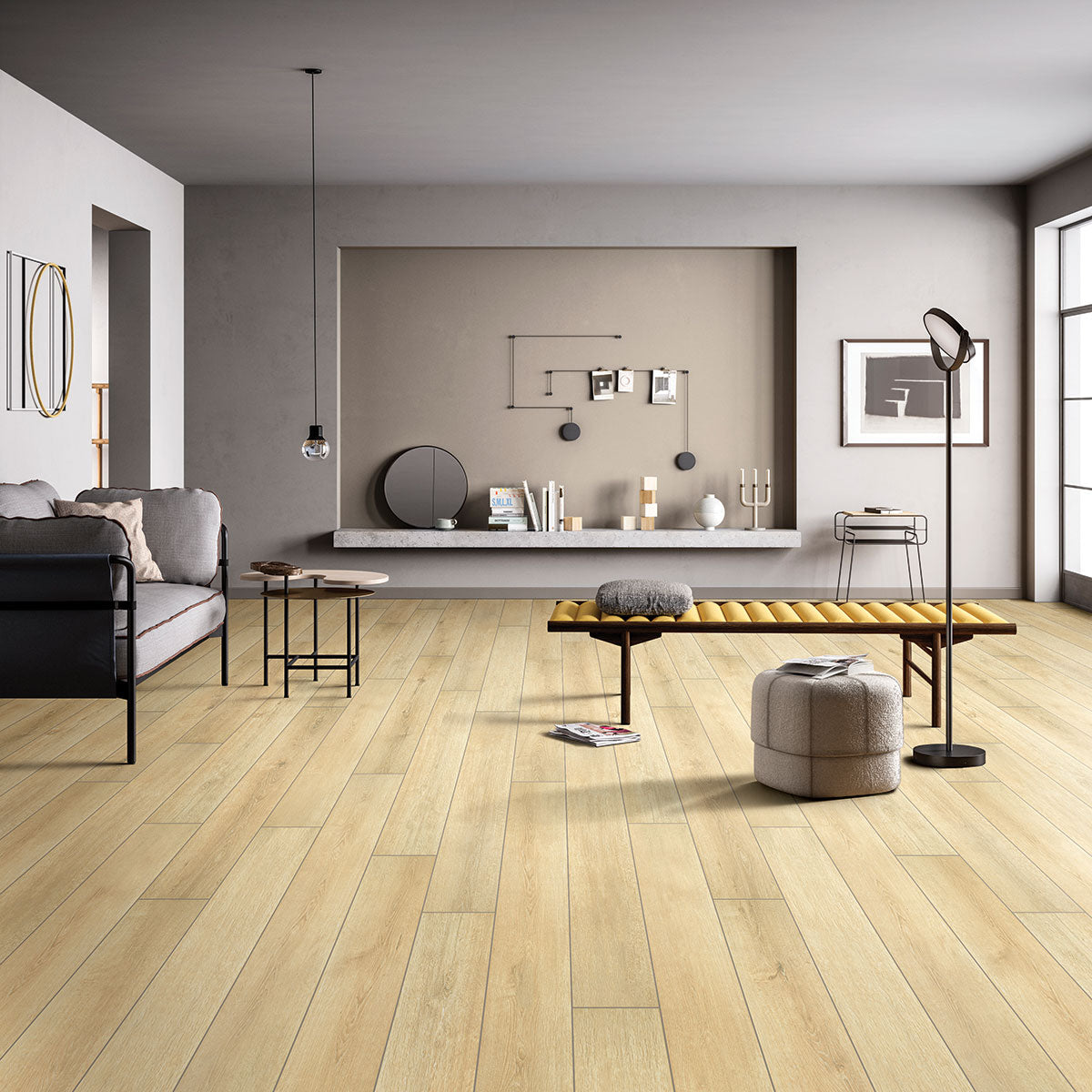 Lanston Oak Waterproof Hybrid Rigid Core Flooring