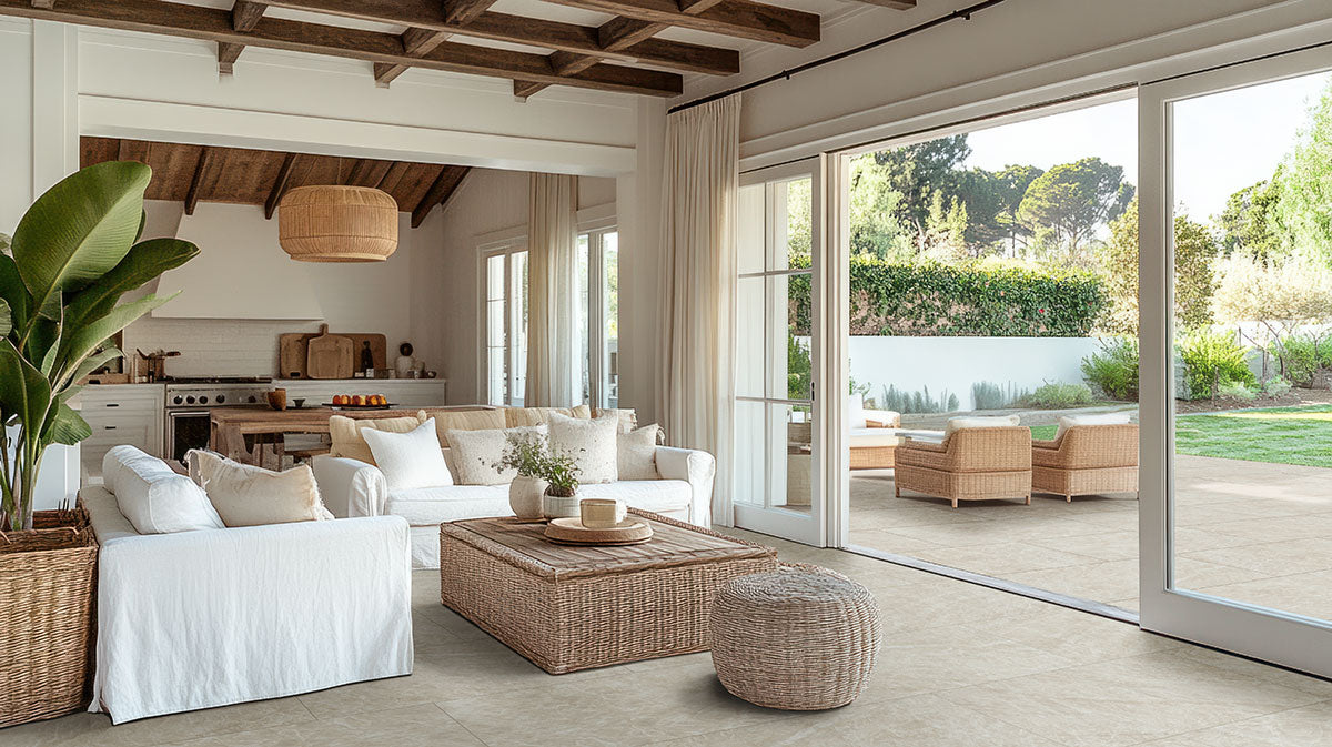 Legions Taja Ivory Porcelain Tile