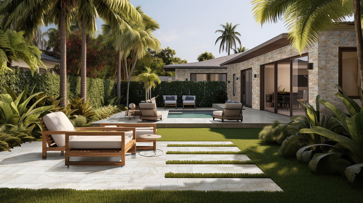 Livingstyle Travertino 24x24 Matte