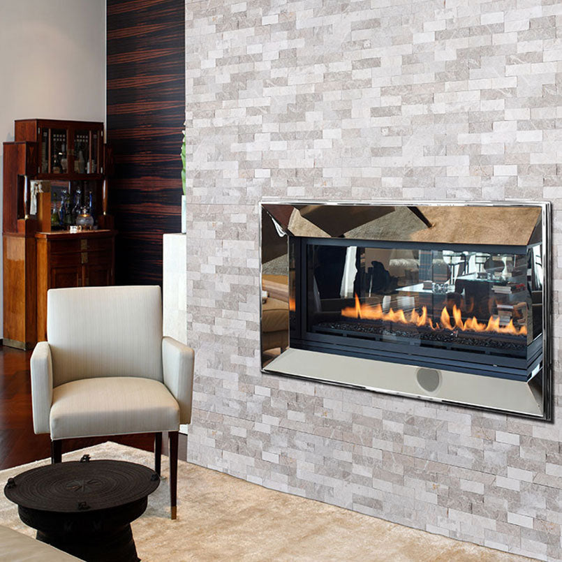 RockMount™ Stacked Stone Panels - Luna Gray