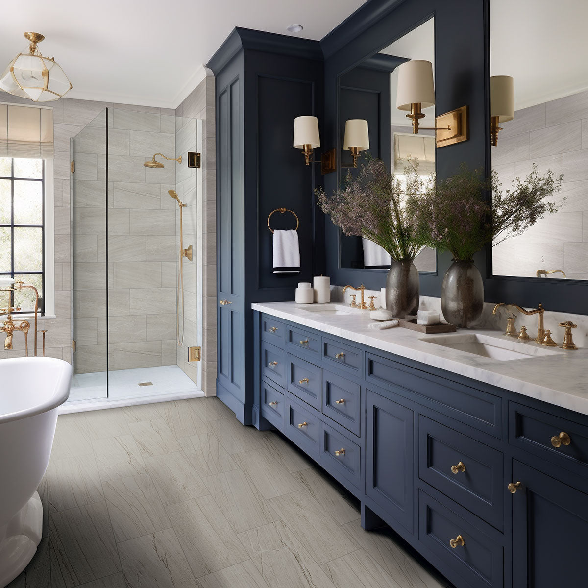 Malahari Greige Porcelain Tile