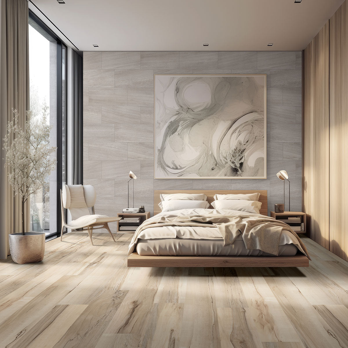 Malahari Greige Porcelain Tile