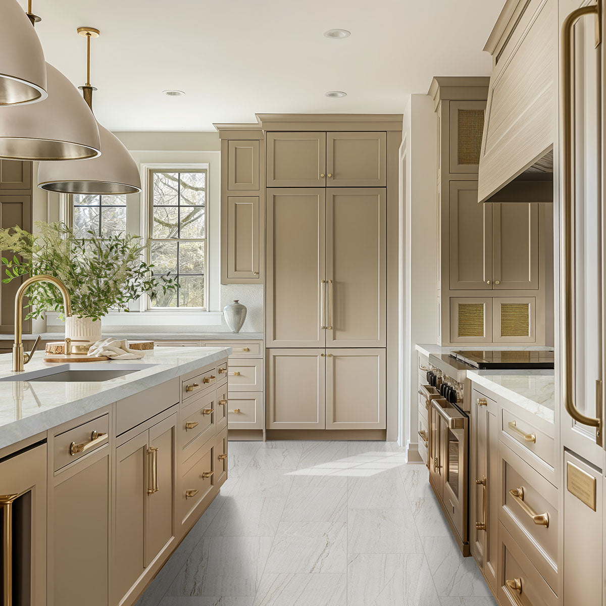 Malahari White Porcelain Tile