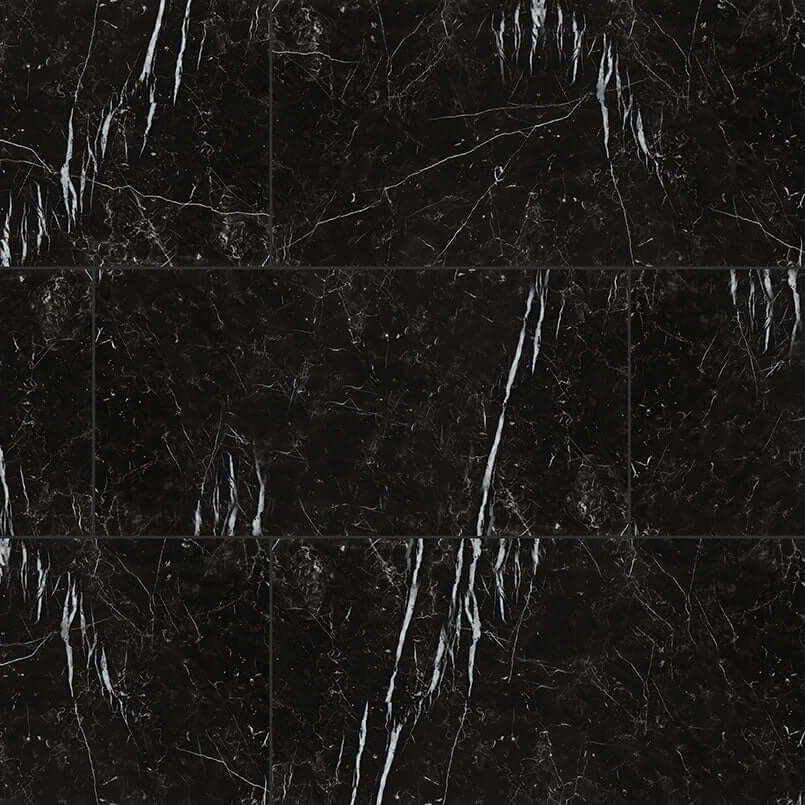 REGALLO MARQUINA NOIR 12X24 POLISHED Floor or Wall Tile - Shop at Home Craft Studio | Call