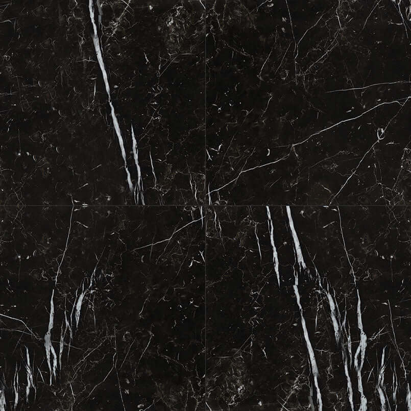 REGALLO MARQUINA NOIR 24X24 MATTE Floor or Wall Tile, Mosaic, Bullnose - Shop at Home Craft Studio | Call