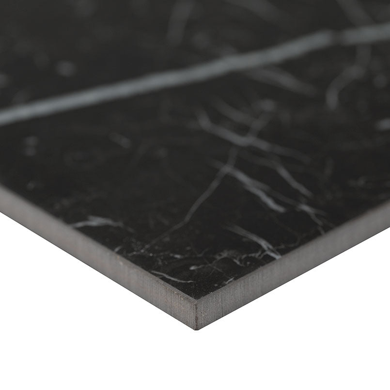 Marquina Noir Porcelain Tile