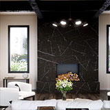 Marquina Noir Porcelain Tile