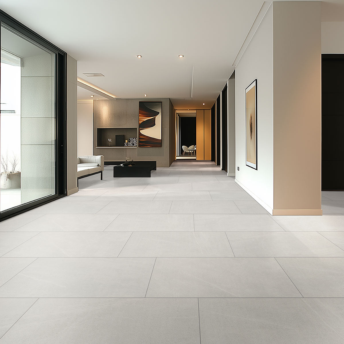 Traktion Maven Talc Porcelain Tile