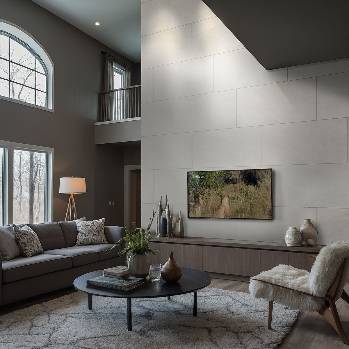 Traktion Maven Talc Porcelain Tile