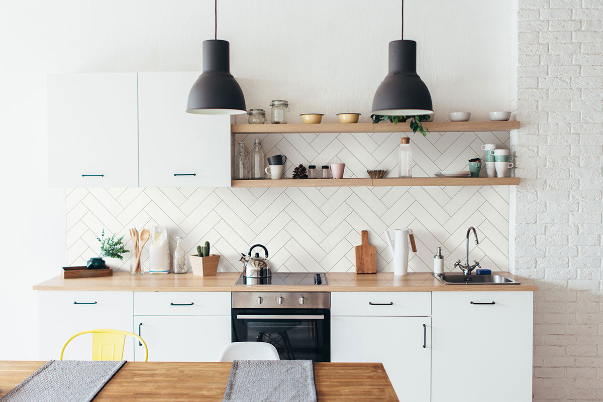 Metro White 2x8 Glossy