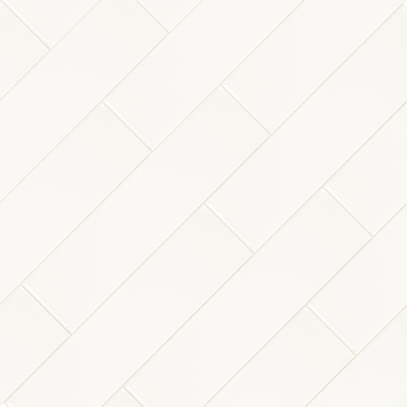 Metro White 2x8 Glossy