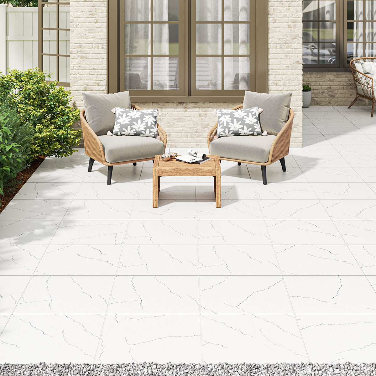 Arterra® Porcelain Pavers - Miraggio Gray