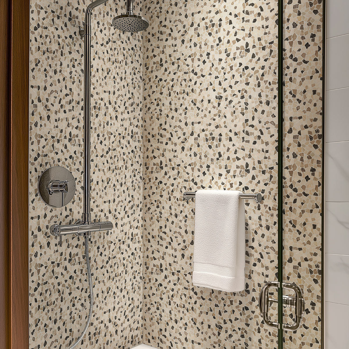 Mix Marble Pebbles Tumbled 10mm