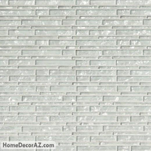 MSI Stone Akoya Interlocking Mosaic Backsplash SMOT-GLSIL-AKOYA8MM