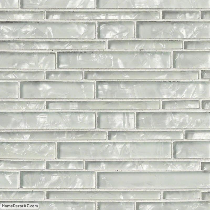 MSI Stone Akoya Interlocking Mosaic Backsplash SMOT-GLSIL-AKOYA8MM