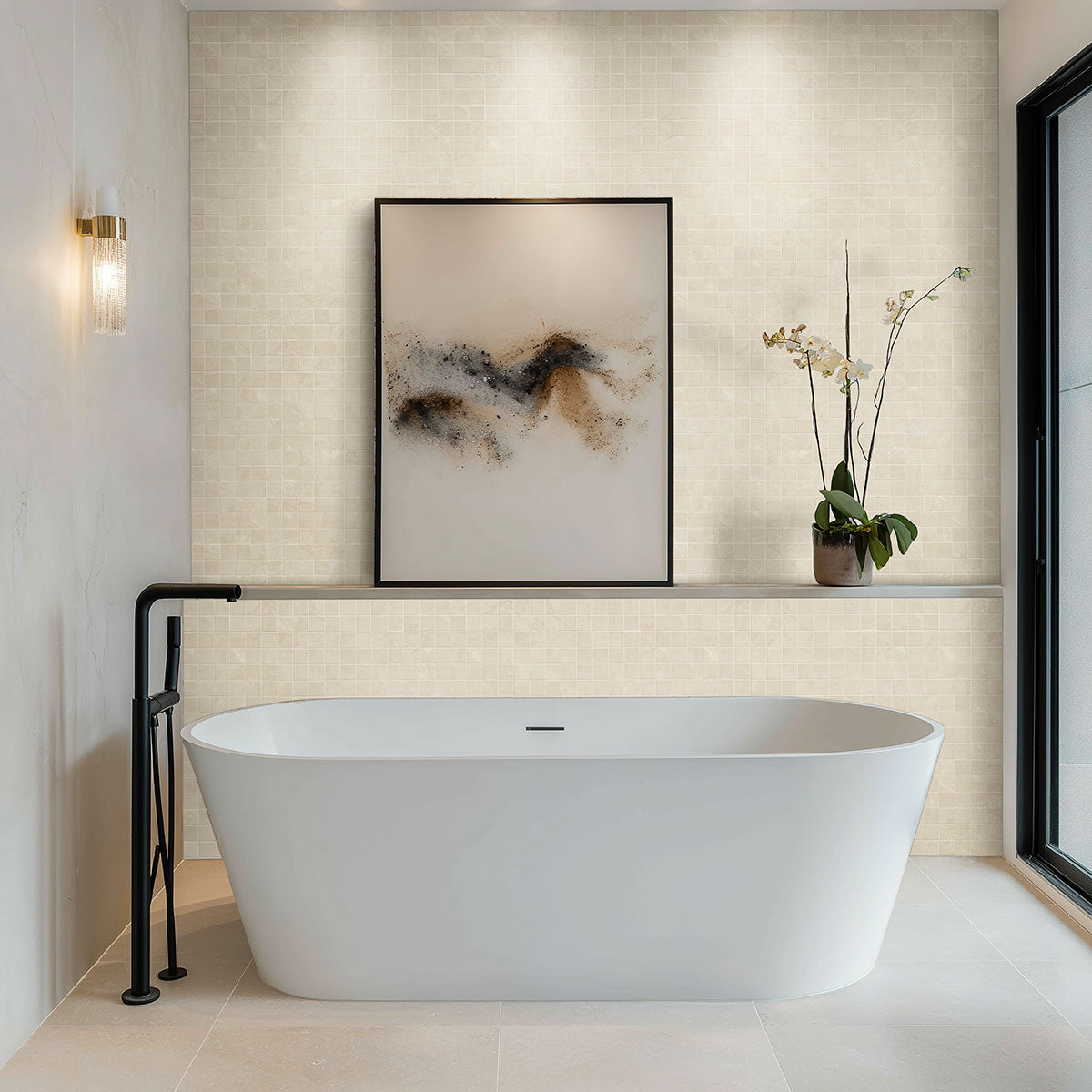 Elbe Alabaster Porcelain Tile