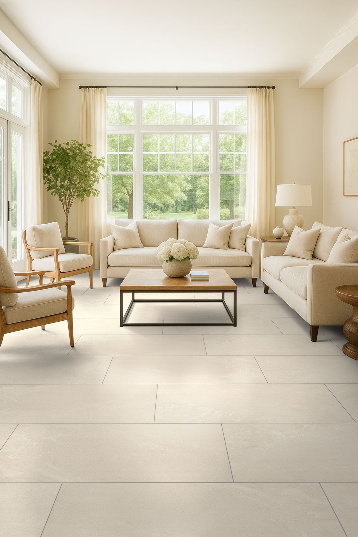 Elbe Alabaster Porcelain Tile