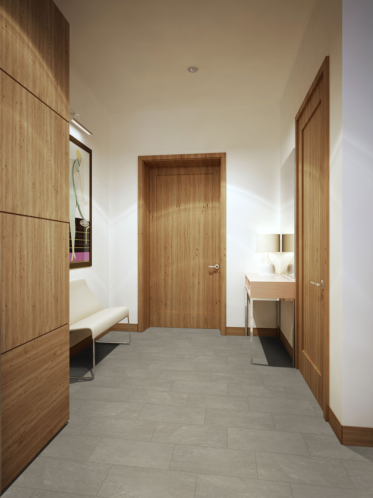 Elbe Ash Porcelain Tile
