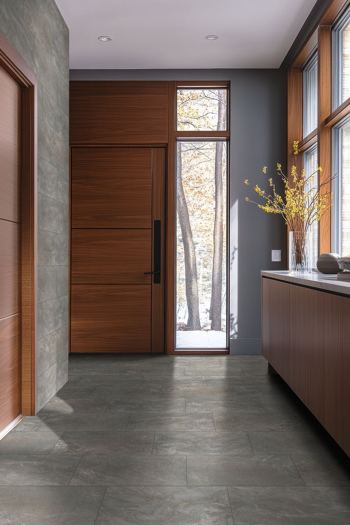 Elbe Obsidian Porcelain Tile