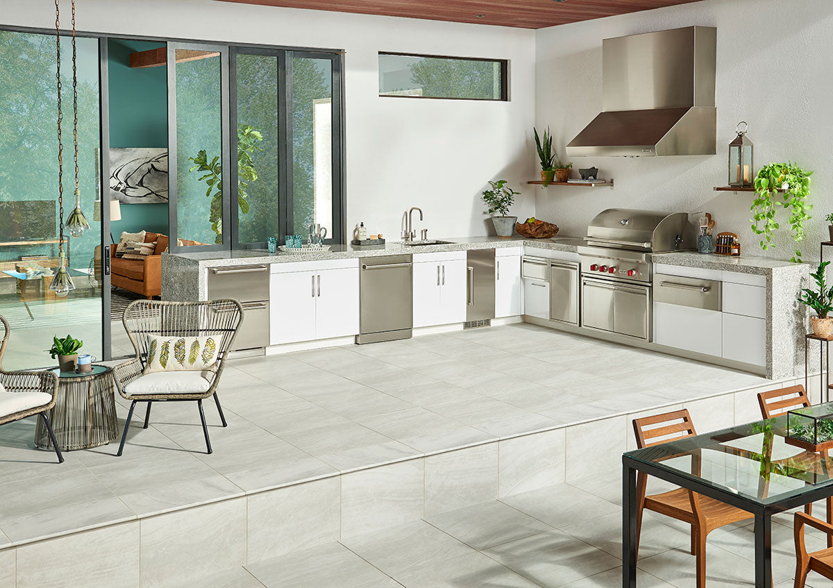 Praia Grey Porcelain Tile