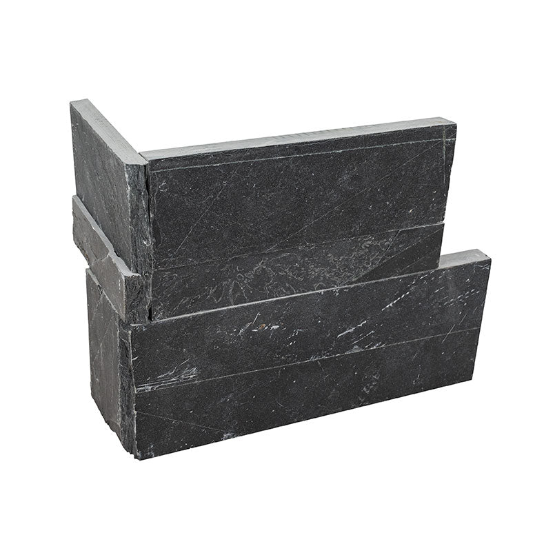PREMIUM BLACK SLATE LEDGER CORNER 9X18