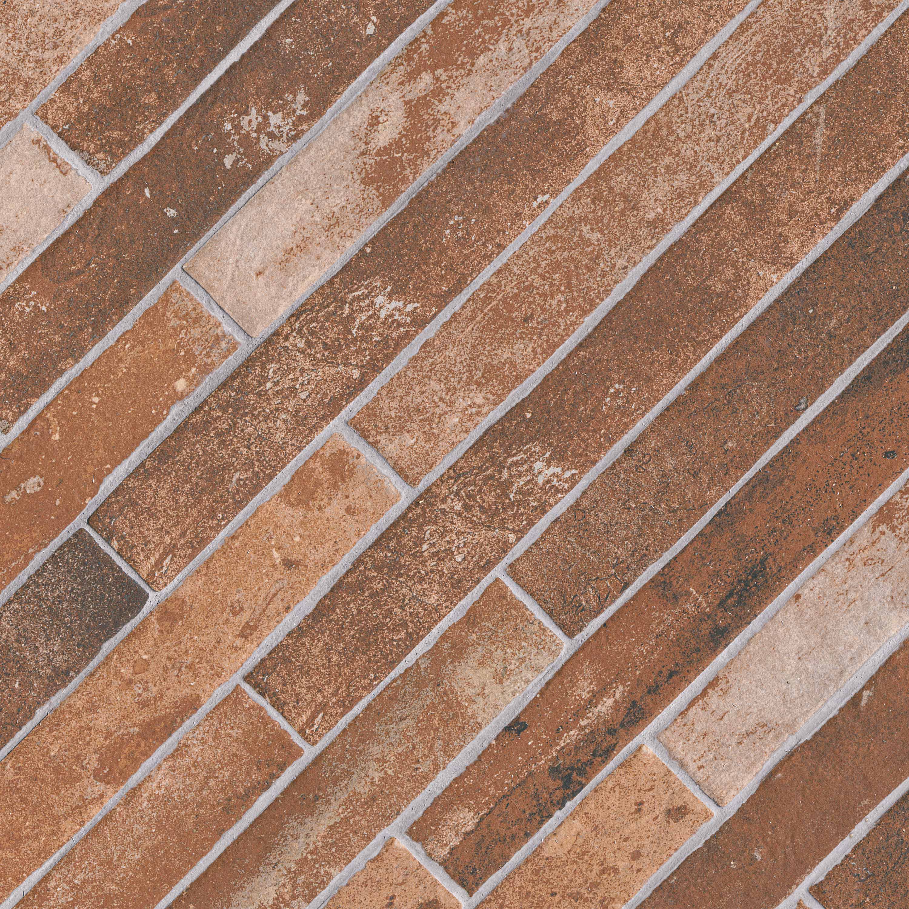 Red Porcelain Tile 2x18