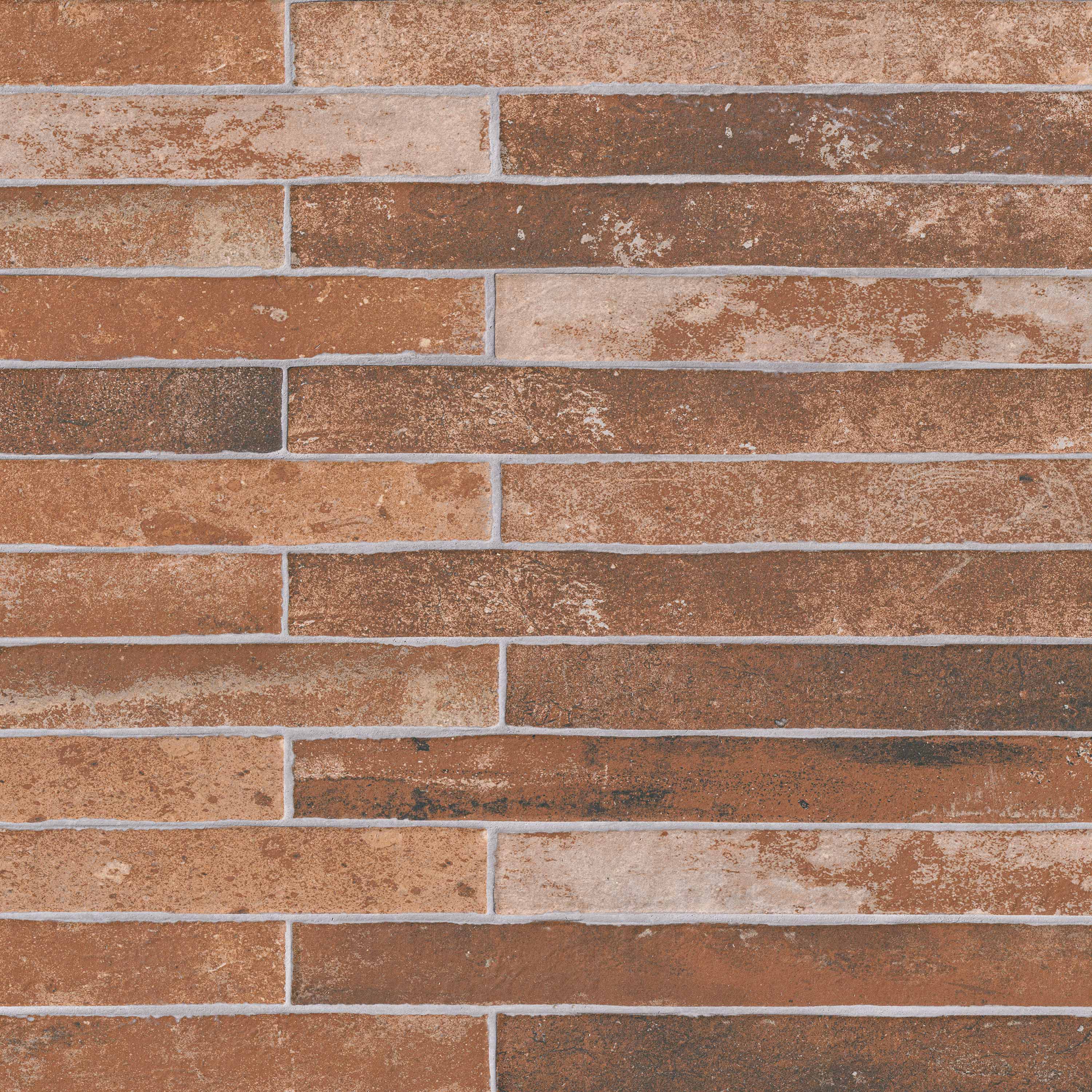 Red Porcelain Tile 2x18