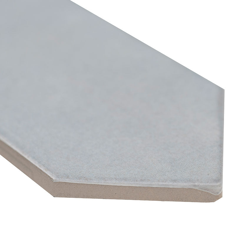 Renzo Sky Ceramic Pickett Tile