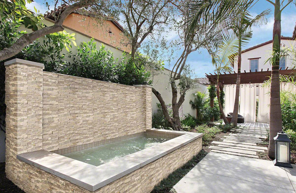 Roman Beige Stacked Stone Panels