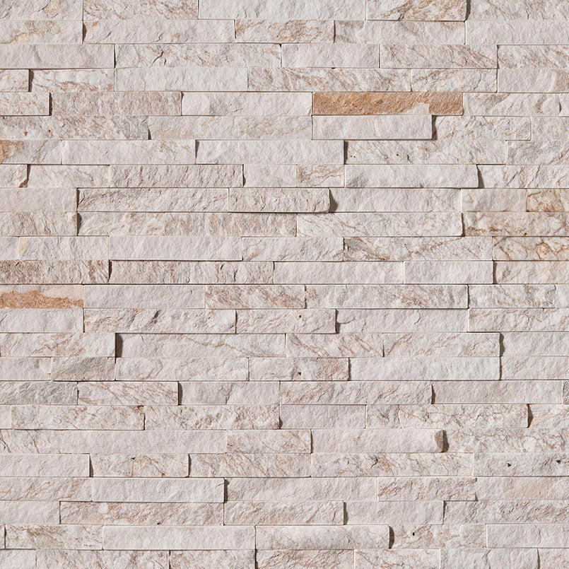 RockMount™ Stacked Stone Panels - Royal White