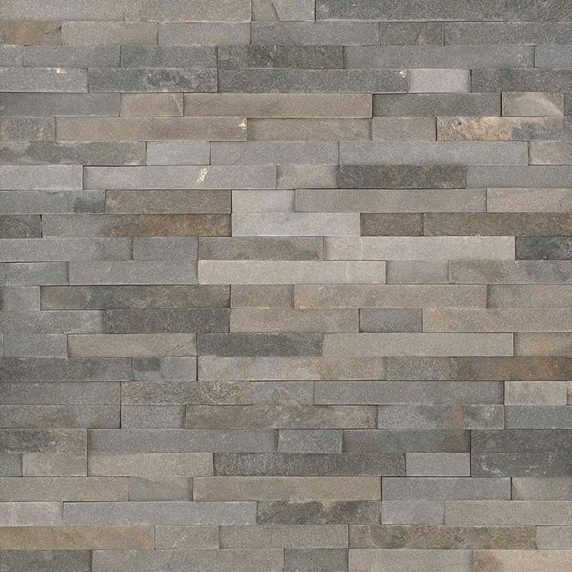 RockMount™ Stacked Stone Panels - Sedona Grey