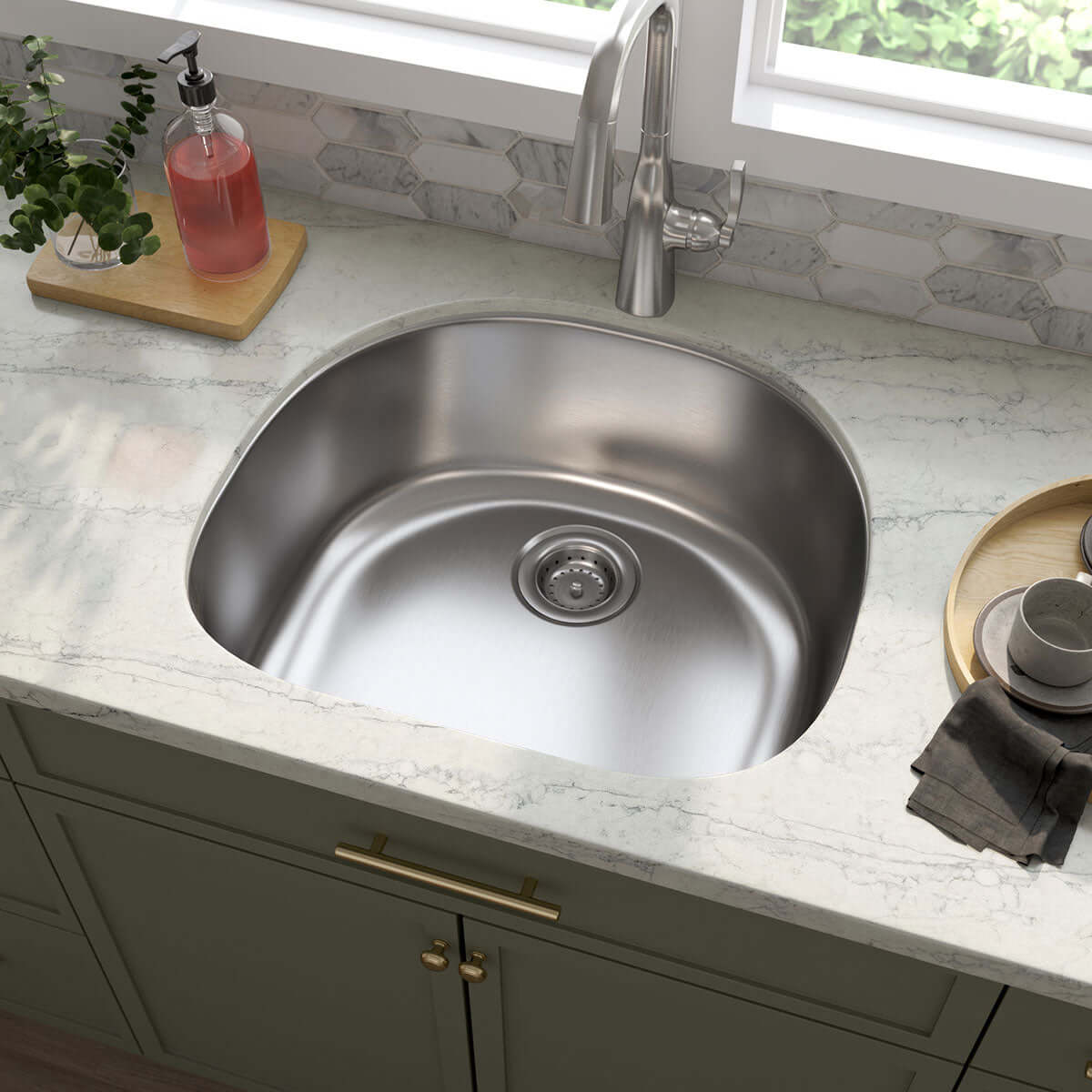 SS 18 GAU SINGLE BOWL-2321 Kitchen Sinks - Shop at Home Craft Studio | Call