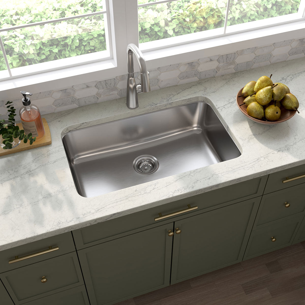 Single Bowl 3018 undermount utility sink