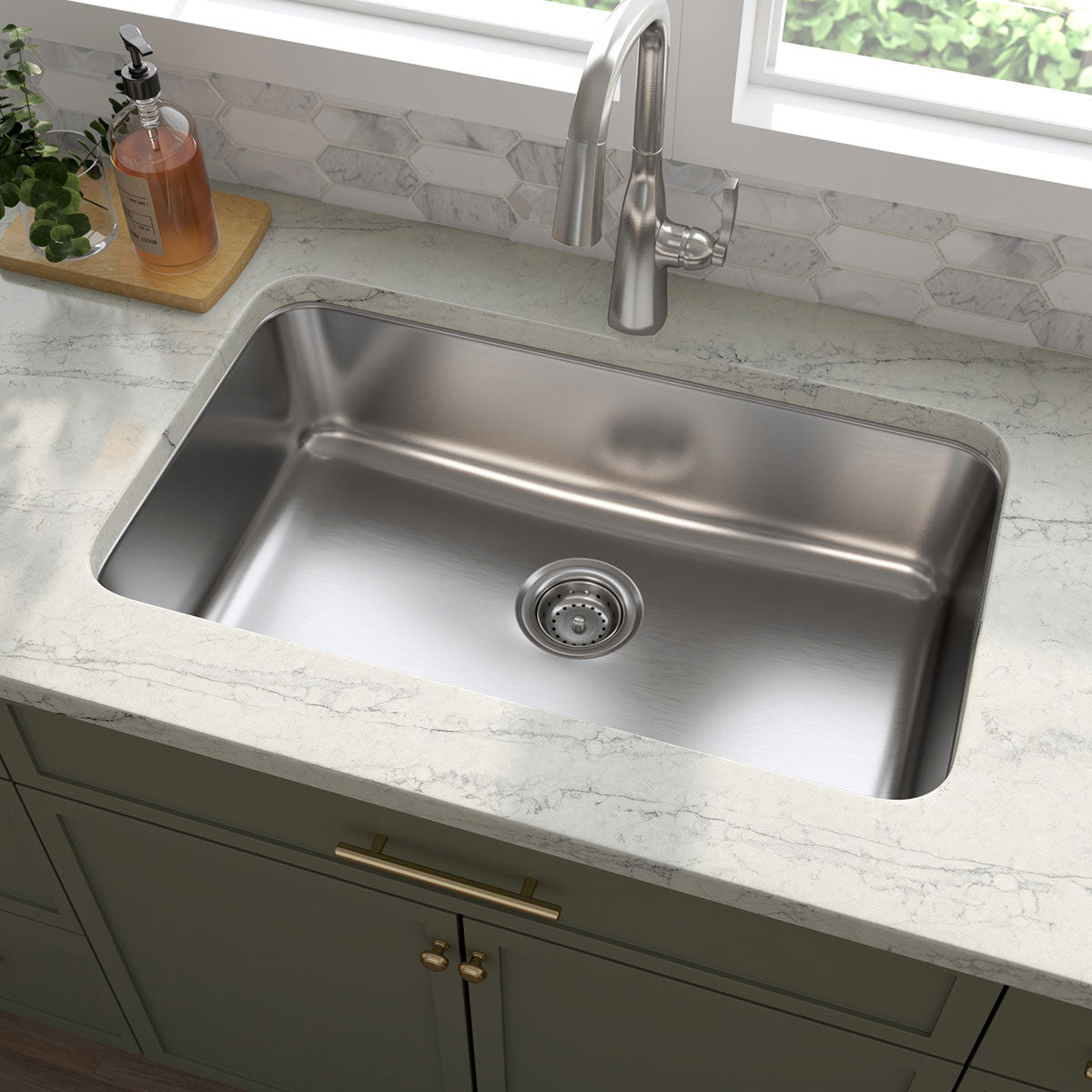 Single Bowl 3018 undermount utility sink