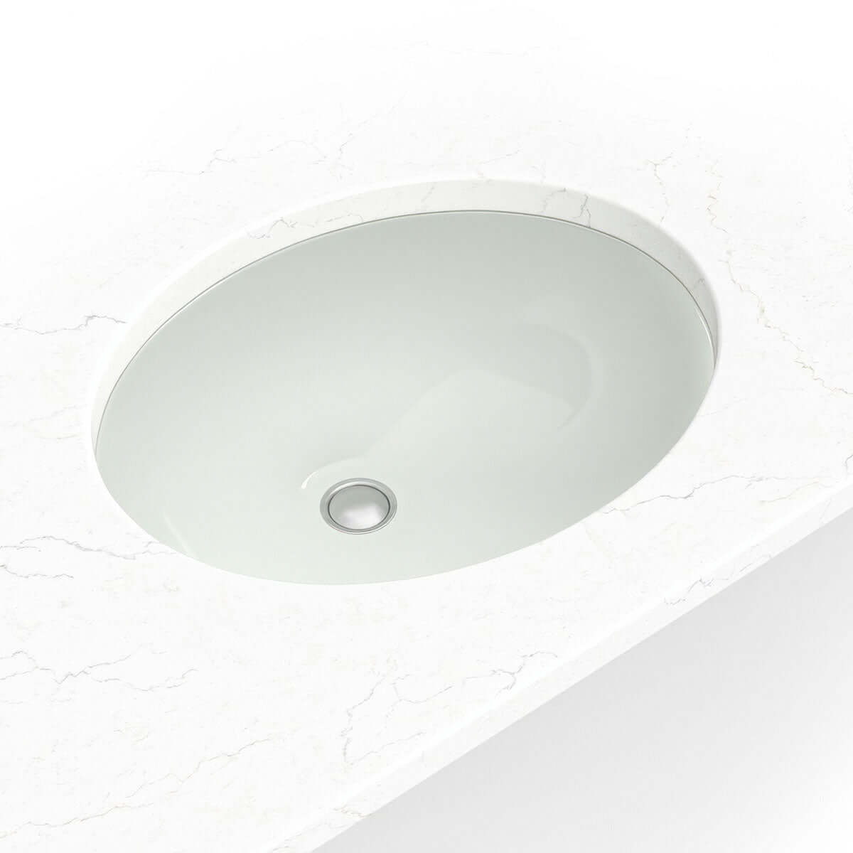 PORCELAIN VANITY BISQUE OVAL 1714 Wall Tile - Shop at Home Craft Studio | Call