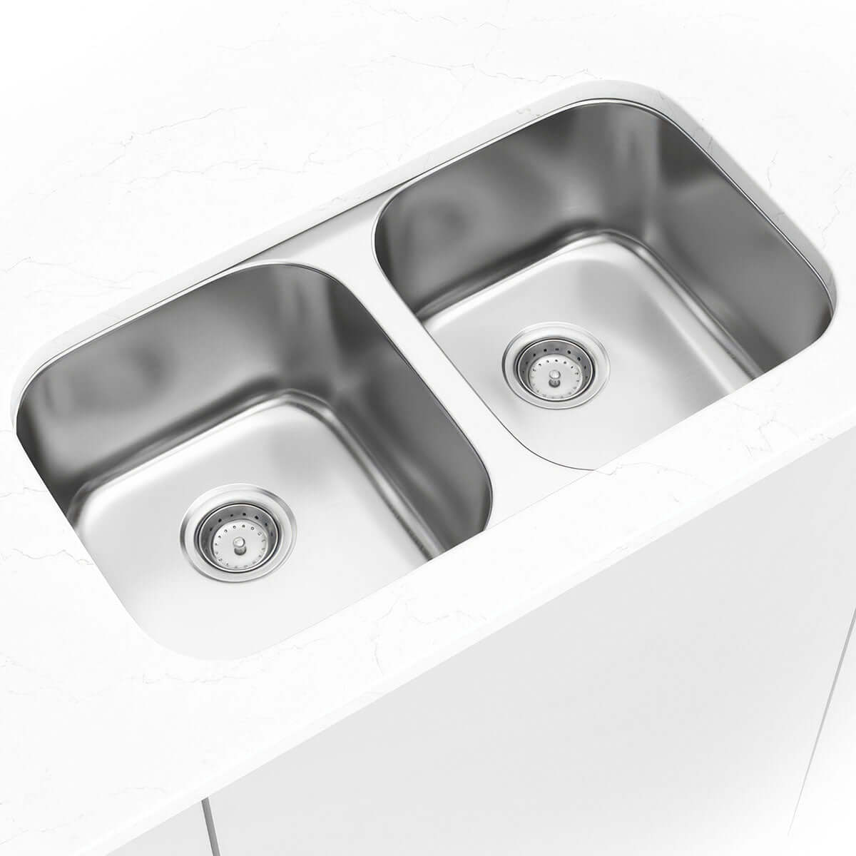 DOUBLE BOWL 50/50 "SCO" 3218 Kitchen Sinks - Shop at Home Craft Studio | Call