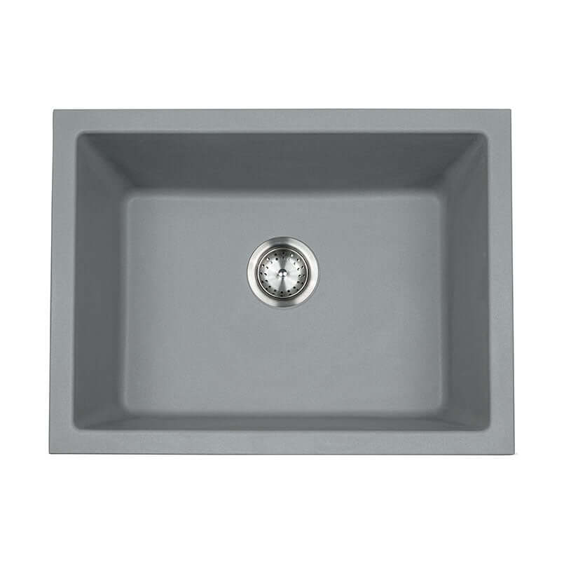 QUARTZ GRAY STRAIGHT SINGLE BOWL 2418 Kitchen Sinks - Shop at Home Craft Studio | Call