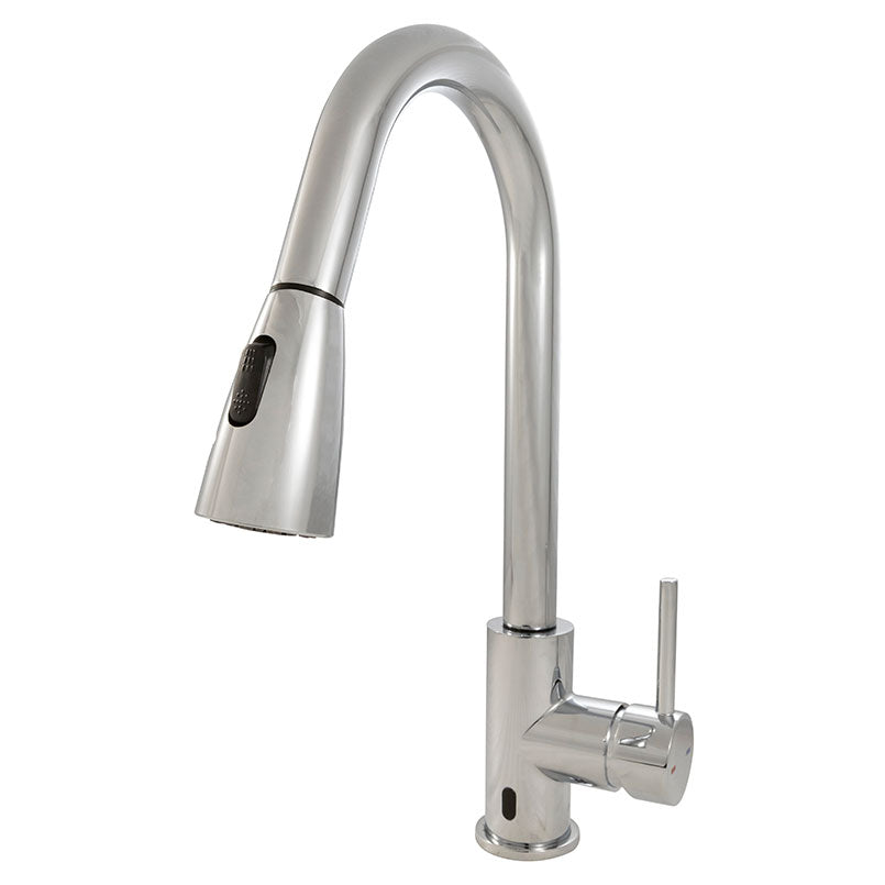 Touch-less Infrared Sensor Kitchen Faucet - 811 Chrome
