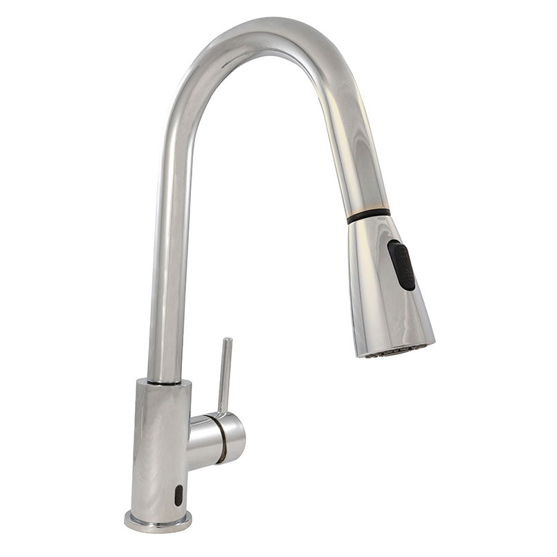 Touch-less Infrared Sensor Kitchen Faucet - 811 Chrome