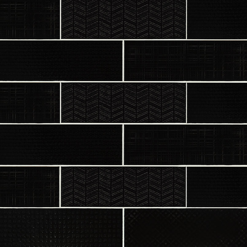 Urbano Ink 3d Mix Tile