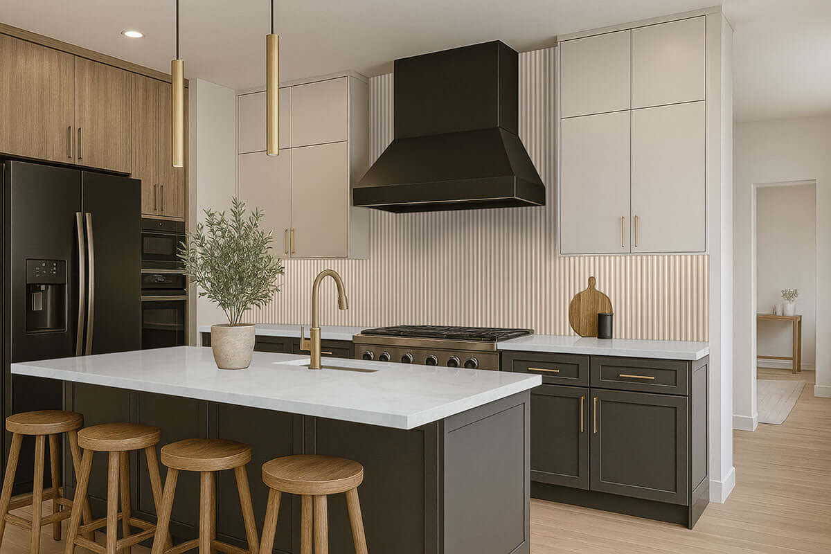 URBANSLAT FLUTE MAPLE 16X48 Wall Tile - Shop at Home Craft Studio | Call