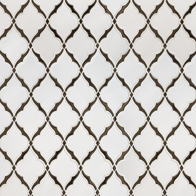 Victorian Light Arabesque Tile