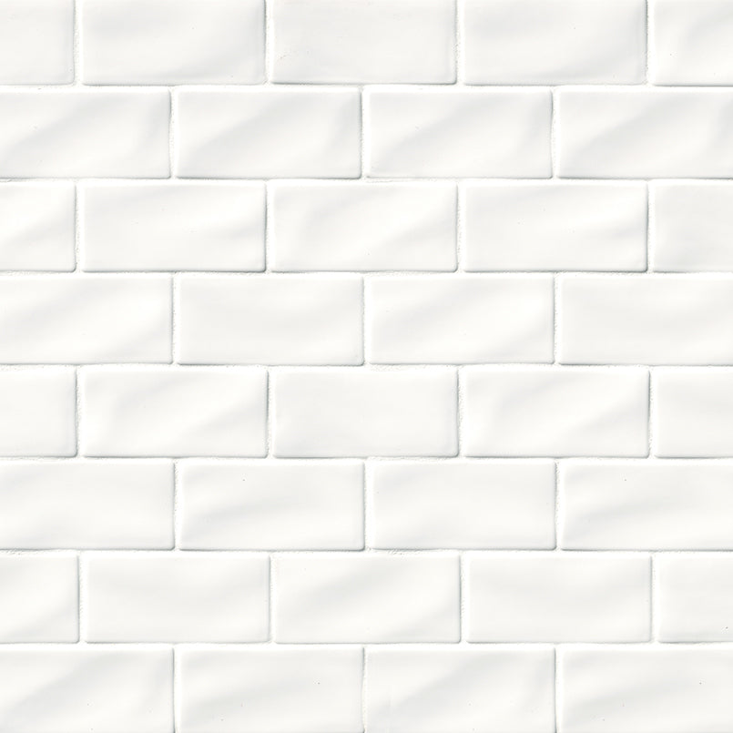 Whisper White Subway Tile 3x6