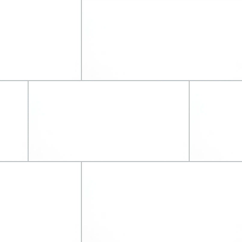 Domino White Porcelain Tile