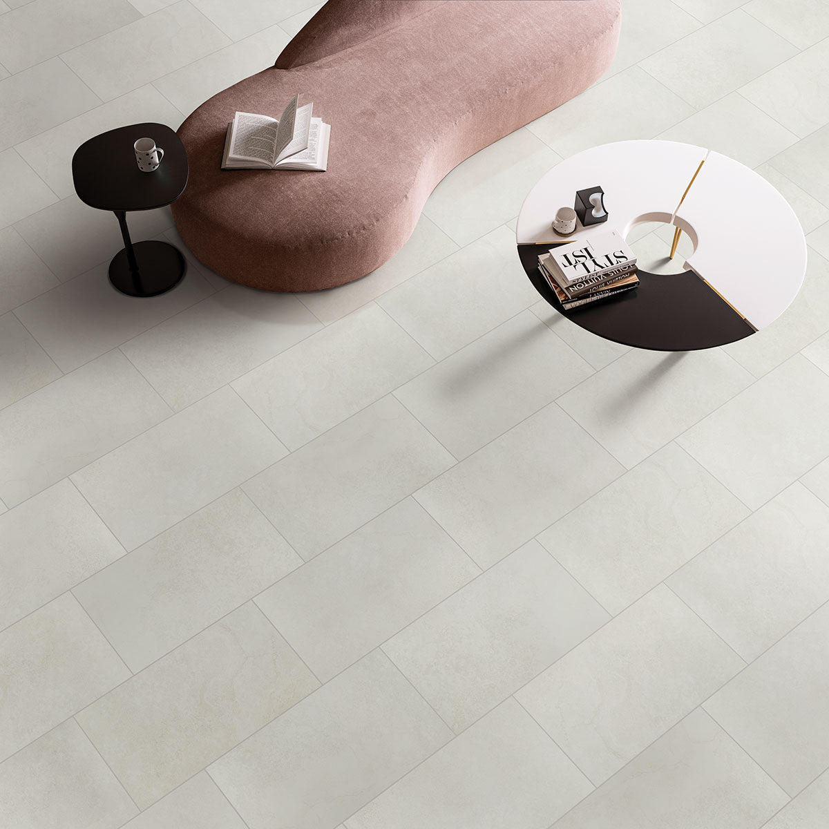 White Legend Porcelain Tile