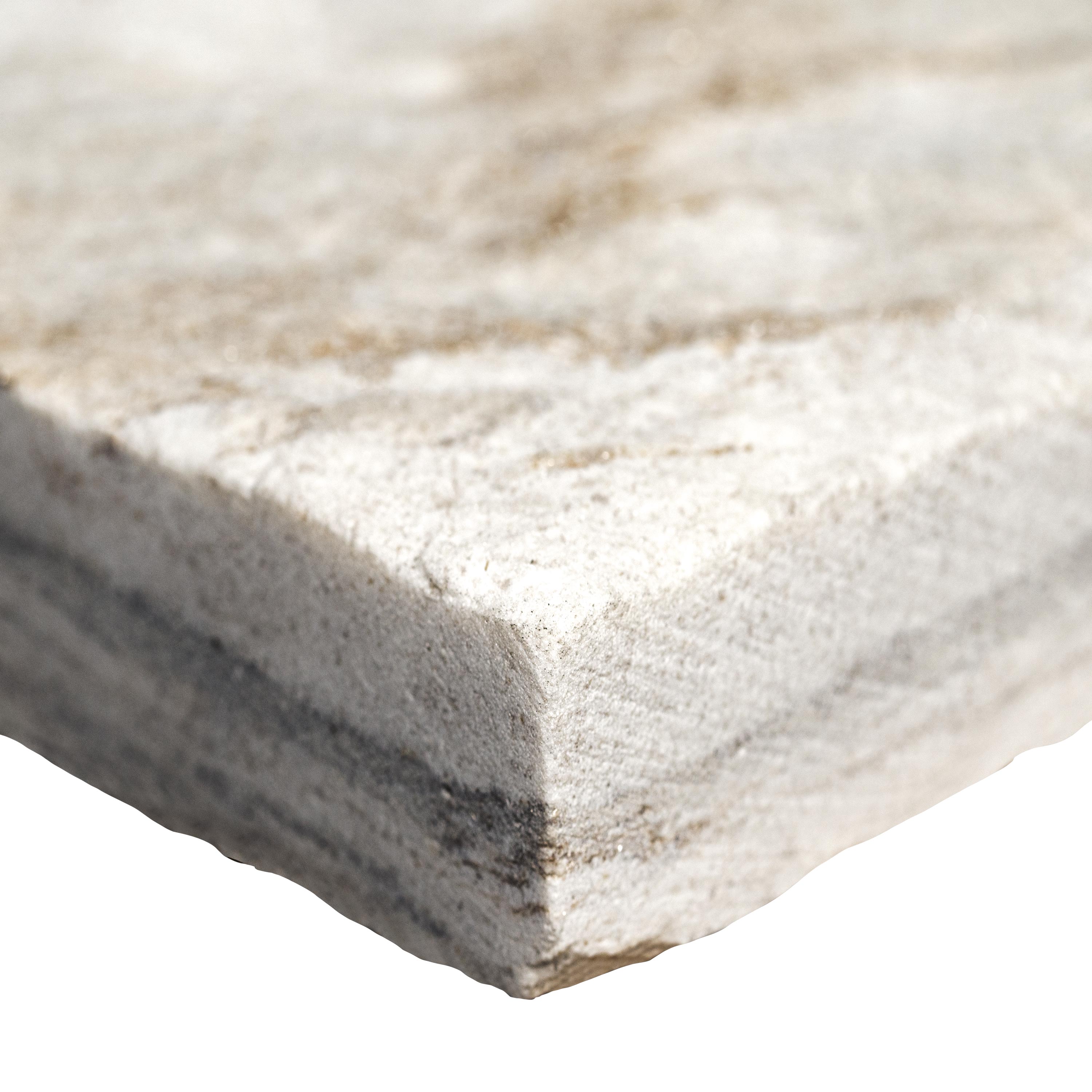 XL RockMount™ Stacked Stone Panels - Royal White