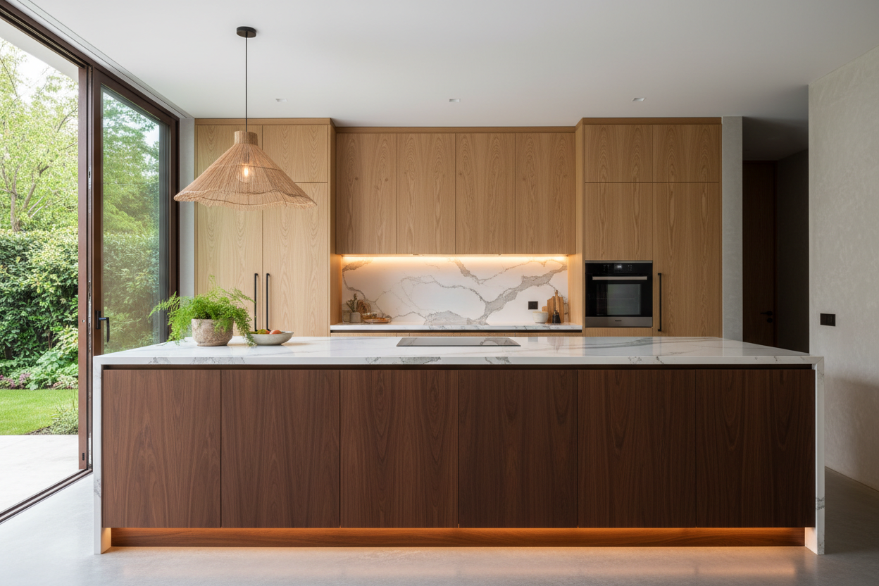 Wood Cabinet Takeover: Why Natural Wood Is Replacing White in 2026 Kitchens