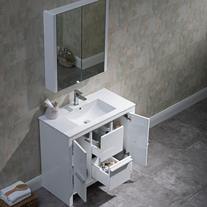 Milan 36 Inch Vanity