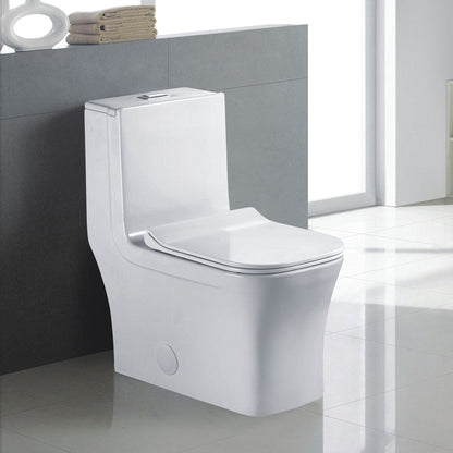 (T2706)/K-0329 One-Piece 27"h Dual Flush Toilet (12" Rough)